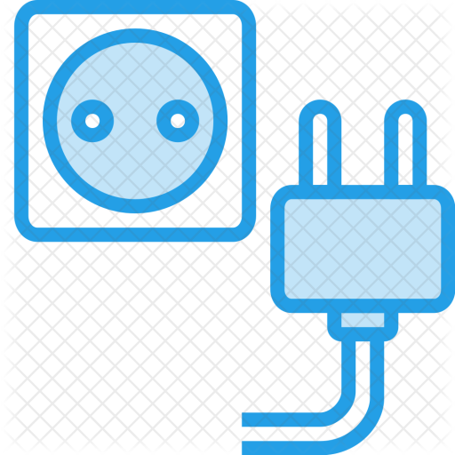 Electric, Ground, Jack, Socket, Power, Plug, Wire Icon - Electric, Ground, Jack, Socket, Power, Plug, Wire Icon (512x512)