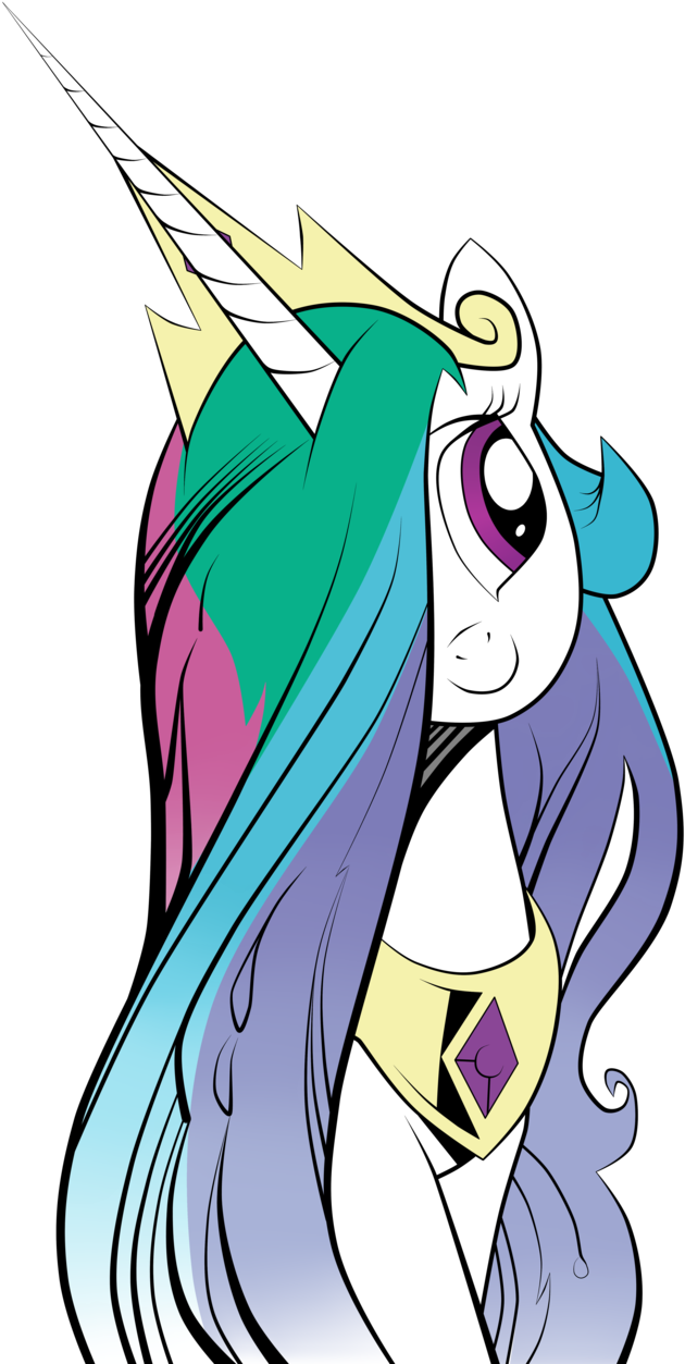 Celly By Amorecadenza - Celestia Cute (638x1253)