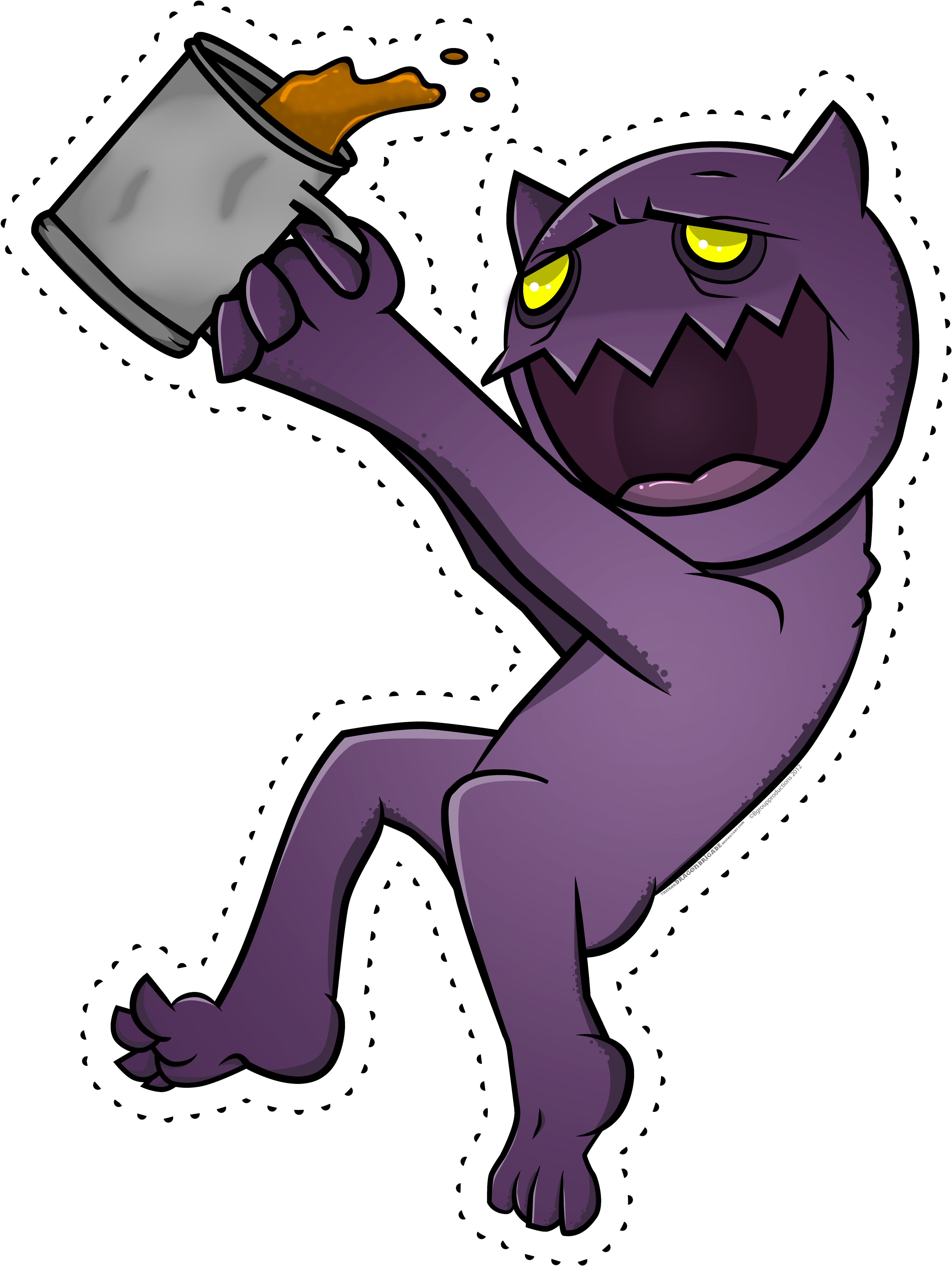 Digital Vile Paperchild By Theirondragonbrigade Reincarnation - Cartoon (4813x6146)