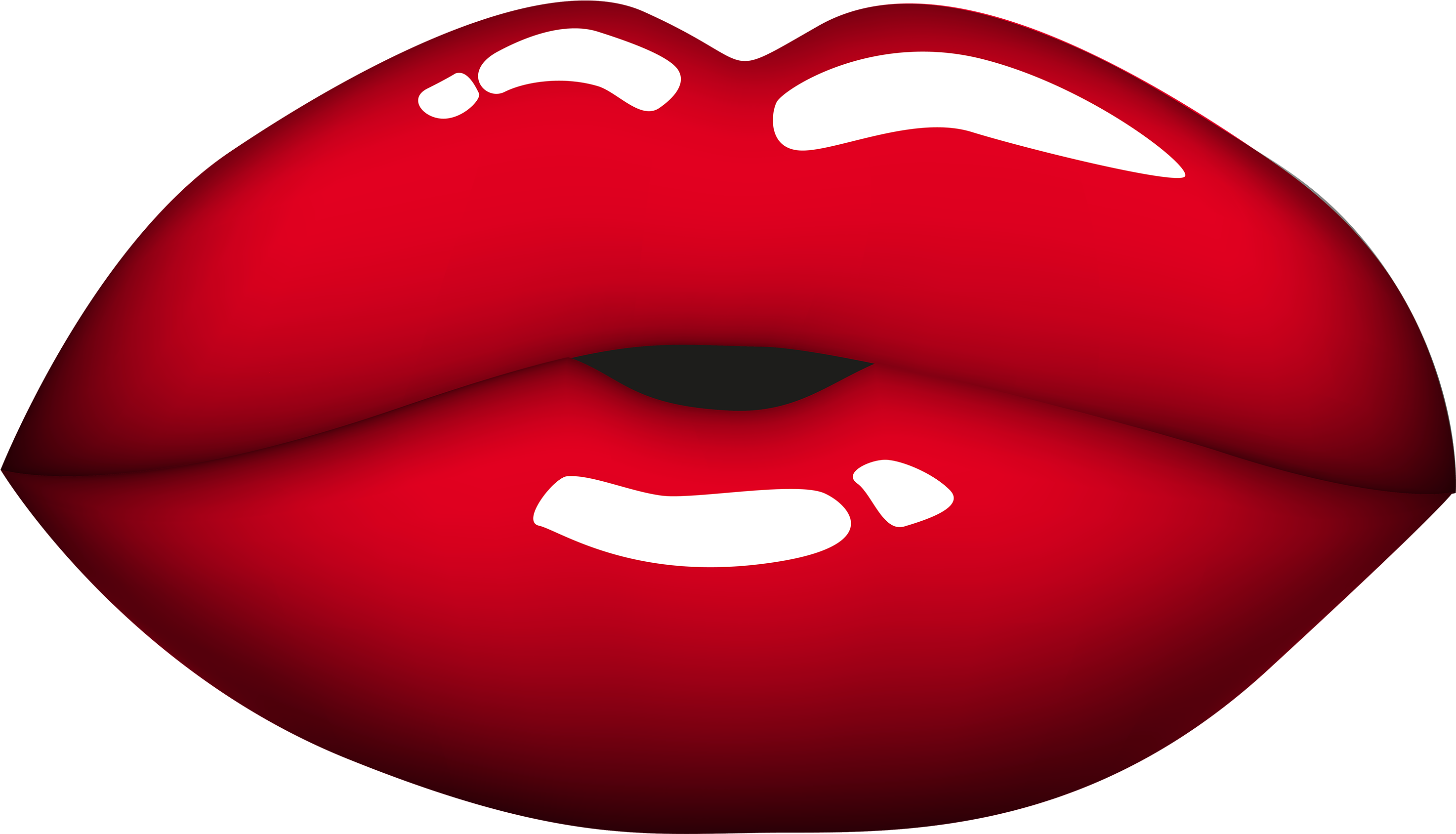 Lips Clipart - Big Lips Clipart (3000x1747)
