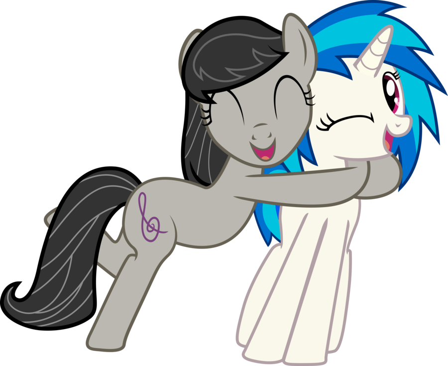 My Little Pony - My Little Pony Octavia And Vinyl (900x735)