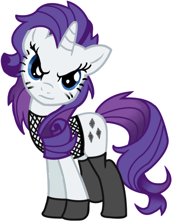 My Little Pony Friendship Is Magic Wallpaper Possibly - My Little Pony Rarity Punk (618x800)