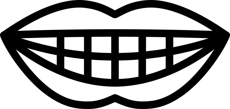 Smiling Mouth Showing Teeth Comments - Marketing Target Icons (980x464)
