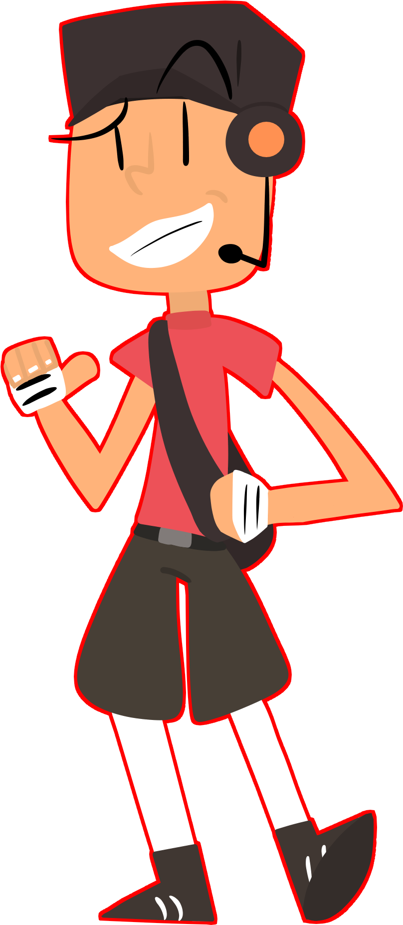 Recently Got Into Digital Art, So Have A Scout I Did - Cartoon (1600x2000)