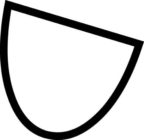 Pen Mouth Smile 1-0 - Wake Zone Sign (491x480)