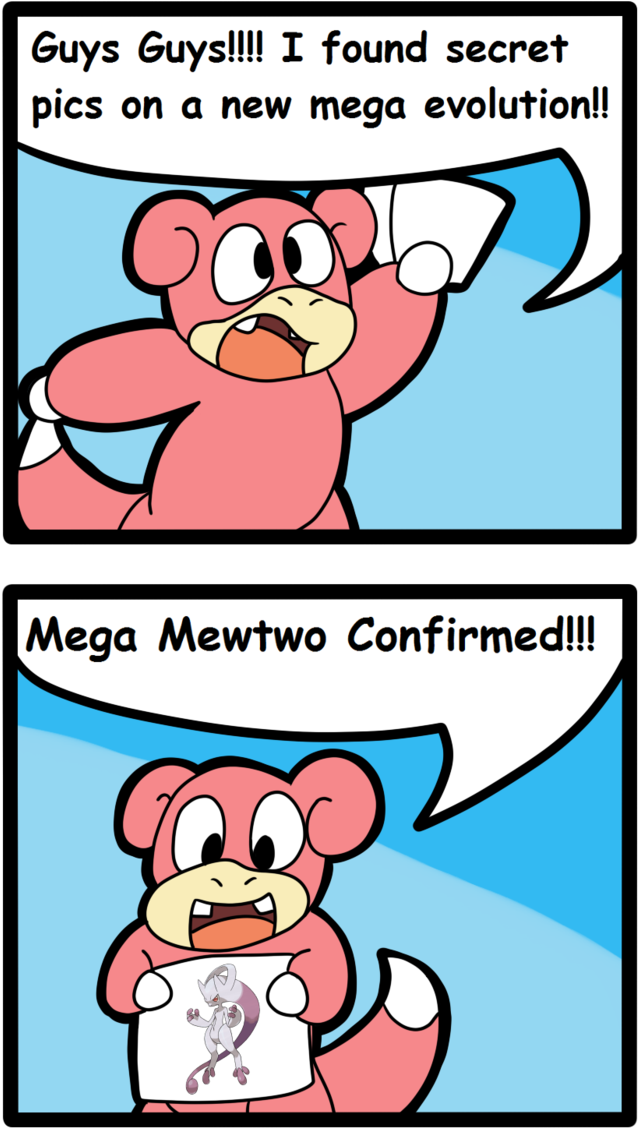 Breaking News On Megas By Joltink - Cartoon (681x1172)