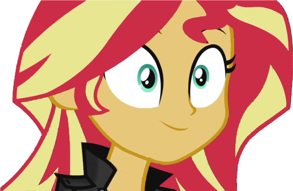 Sunset Shimmer Smiles By Trixiesparkle63 On Deviantart - Mlp Sunset Shimmer Smile (1024x663)