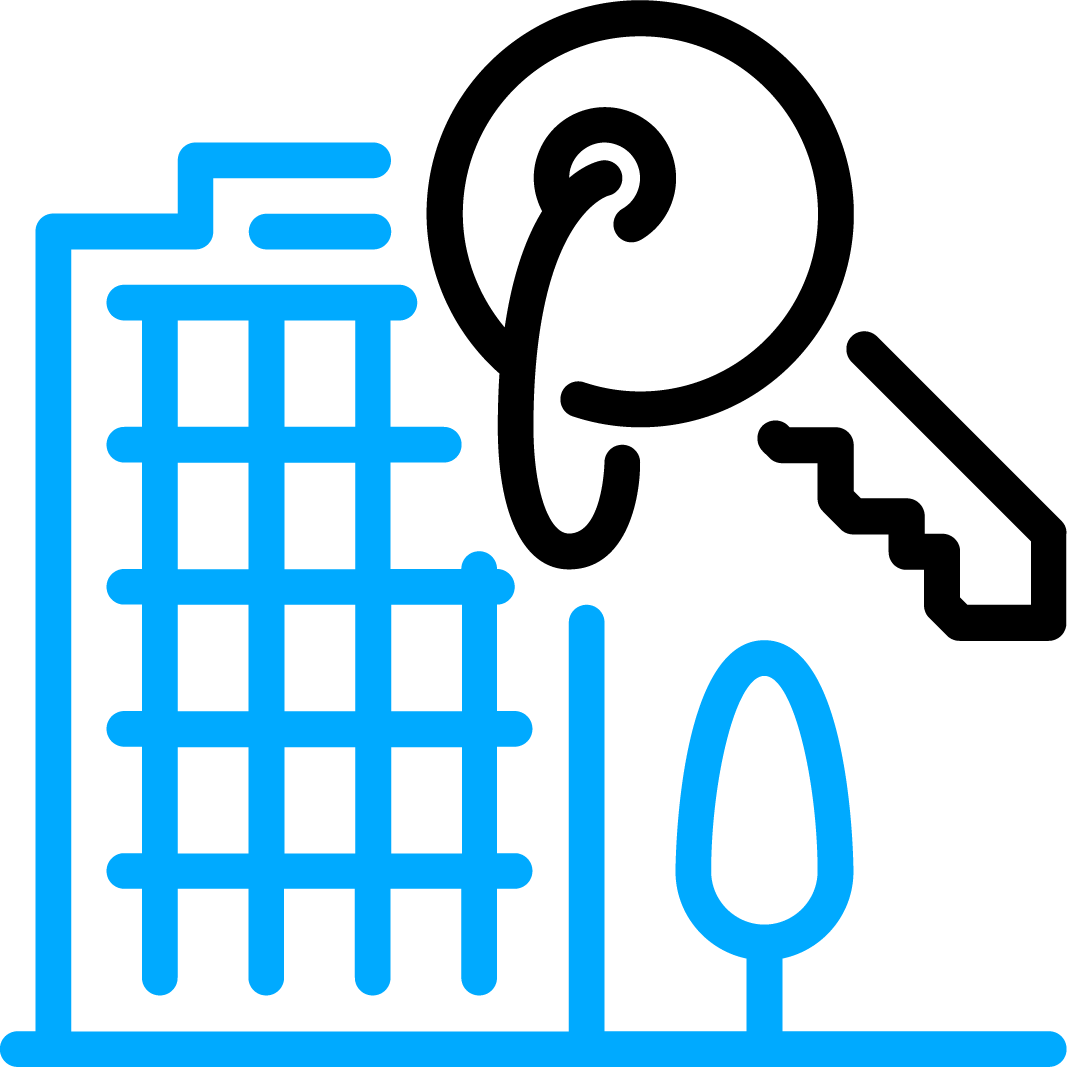 Rental / Leasing - Picto Immeuble Png (1067x1067)