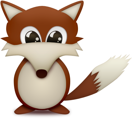 Cute Fox Icon Png Image - Cute Ico (512x512)
