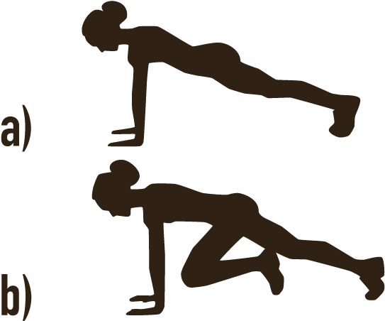 Mountain Climbers Exercise Clipart - Mountain Climber Exercise Transparent (545x463)