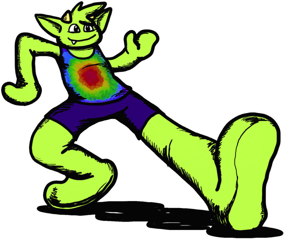 Keep On Traversin Tiedye - Cartoon (1229x803)
