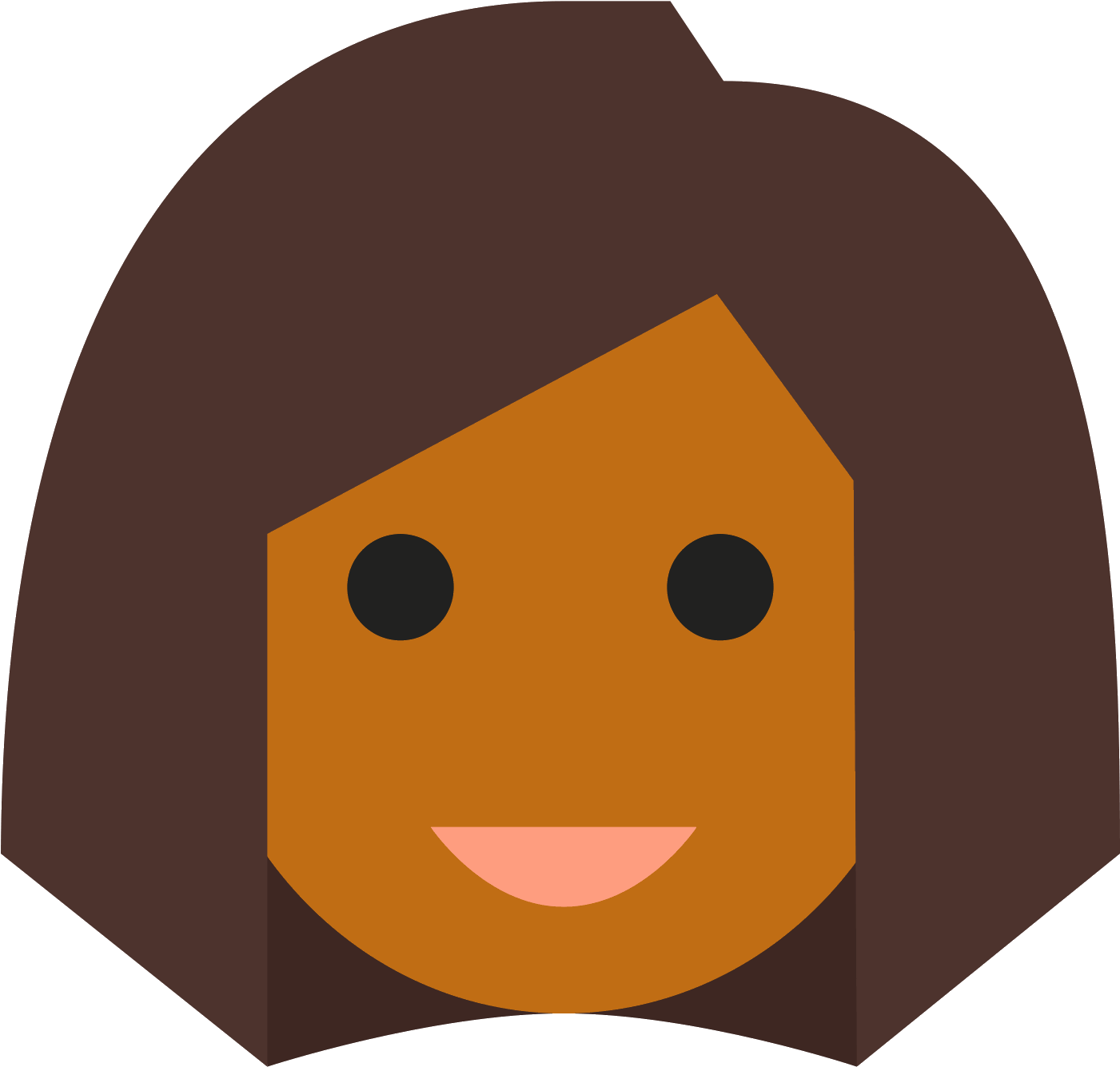 Black Female Icon - Icon (1600x1600)