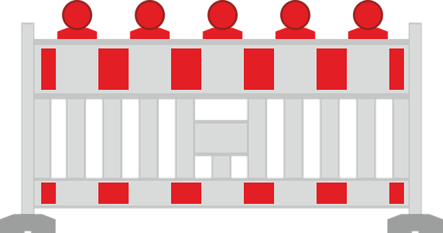 Barrier, Lock, Locked, Security, Secure - Barreiras De Segurança Png (645x340)
