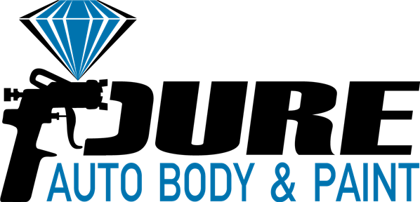 Pure Auto Body & Paint In Mohave Valley, Az, 86440 - Body And Paint Logo (598x288)