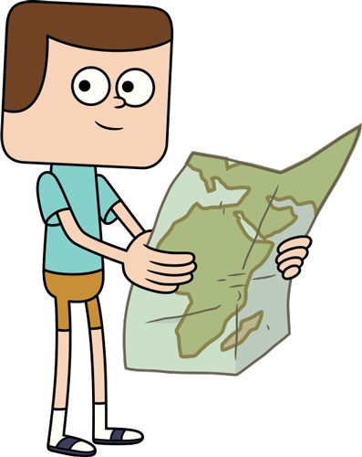 Free Videos And Online Games - Clarence Cartoon Network Cast (397x500)