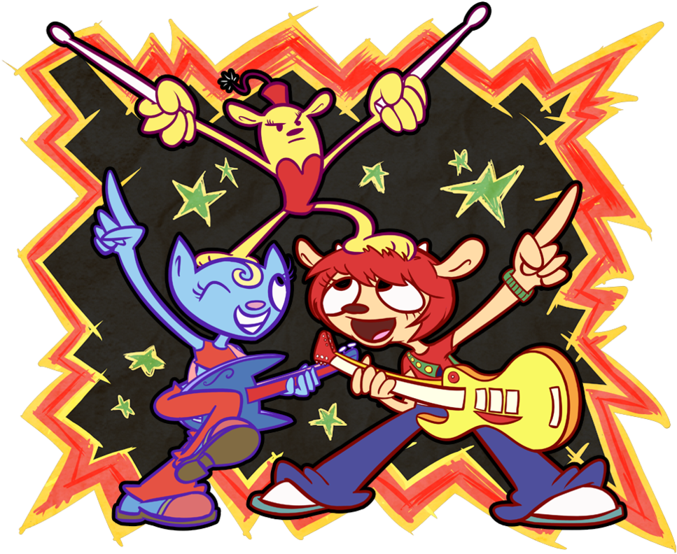 Umjammer Lammy By Drojan - Video Game (995x802)