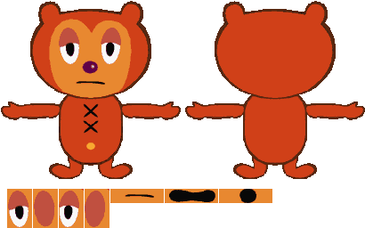 Parappa The Rapper Playstation The Cutting Room Floor - Parappa The Rapper Bear (414x306)
