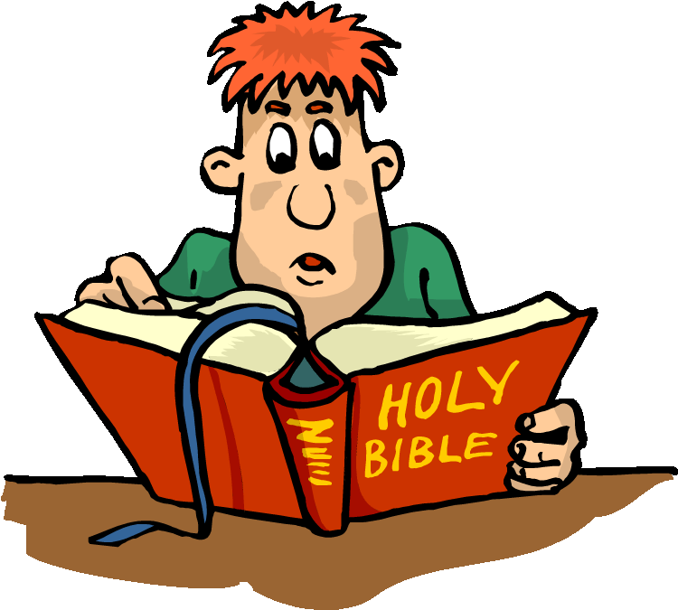 4 Steps To Personal Application Of The Bible - Read The Bible Cartoon (750x691)