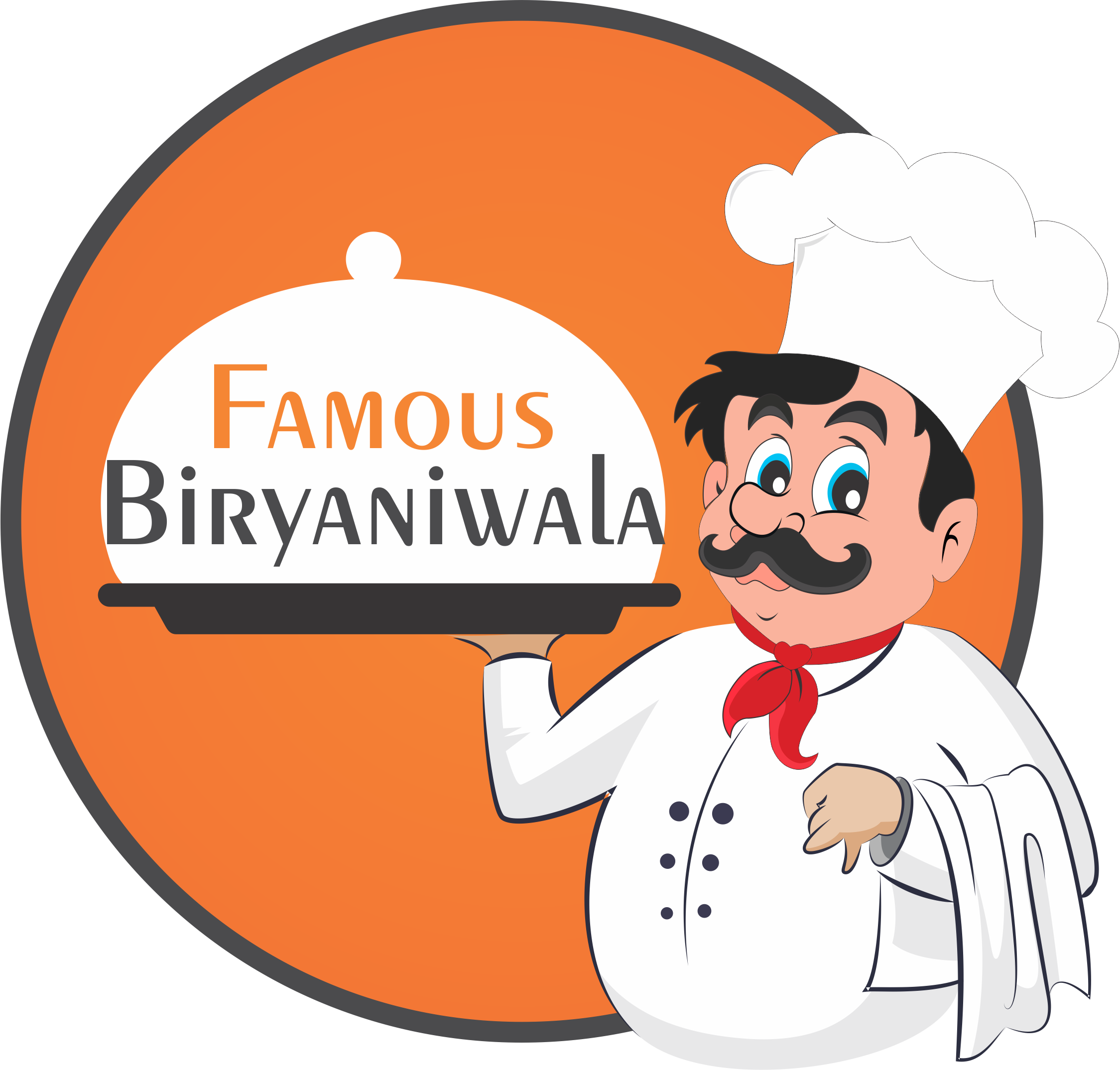 Biryani Clipart Sardar - Famous Biryaniwala (2249x2149)