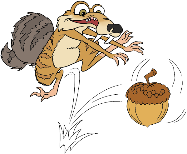Scrat Art Clip (599x493)