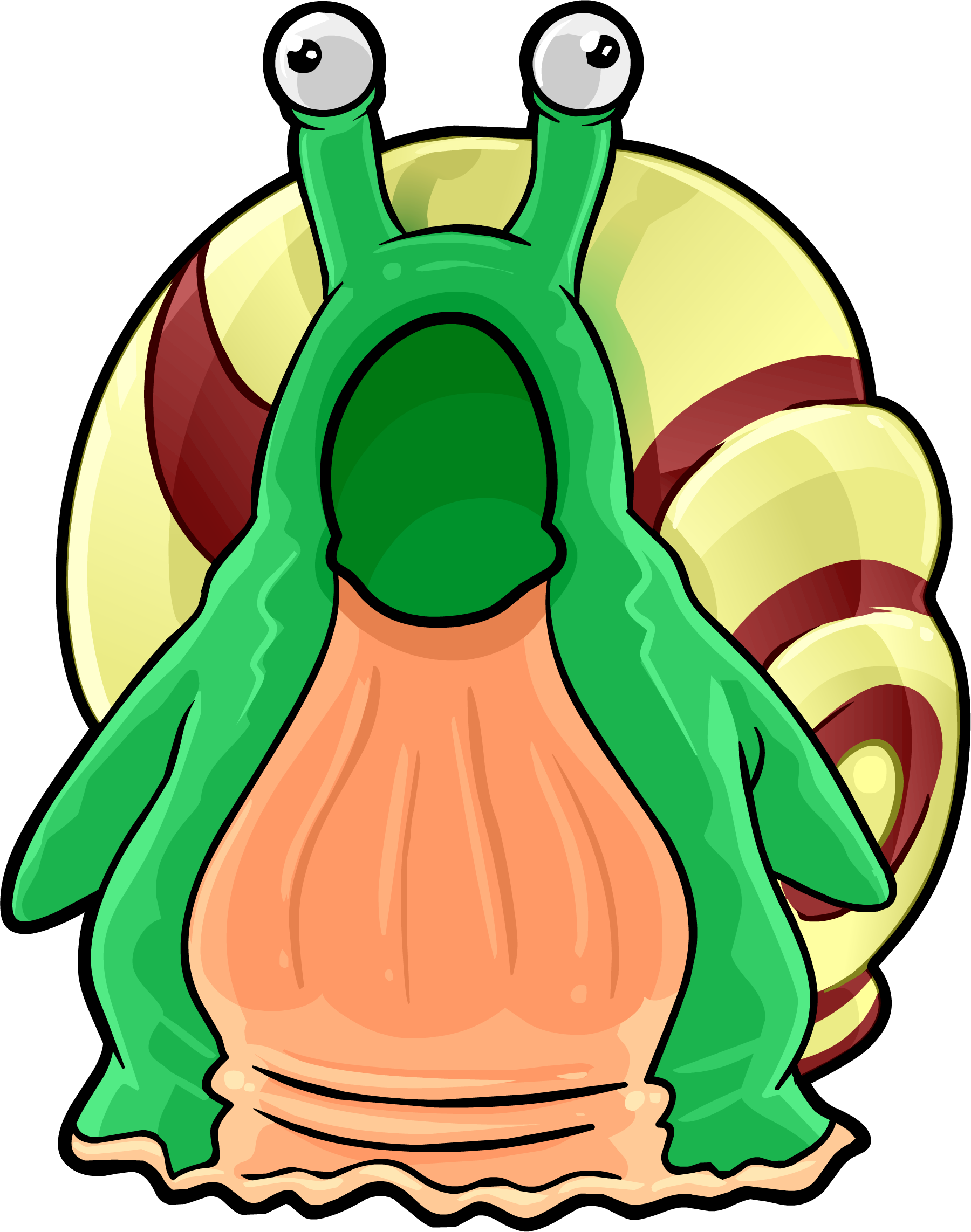 Snail Costume - Caracol Club Penguin Png (1800x2285)