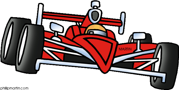 Conversation Bubble Cliparts - Indy Car Clip Art (648x349)