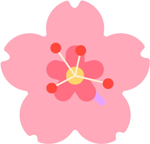 Mozilla - Flower Emoji Twitter (512x512)