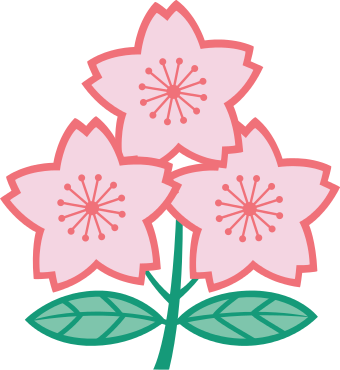 Nickname , Cherry Blossoms/brave Blossoms - Japan Rugby Logo (340x370)