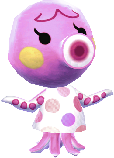 Marina Newleaf Official - Marina Animal Crossing New Leaf (375x520)