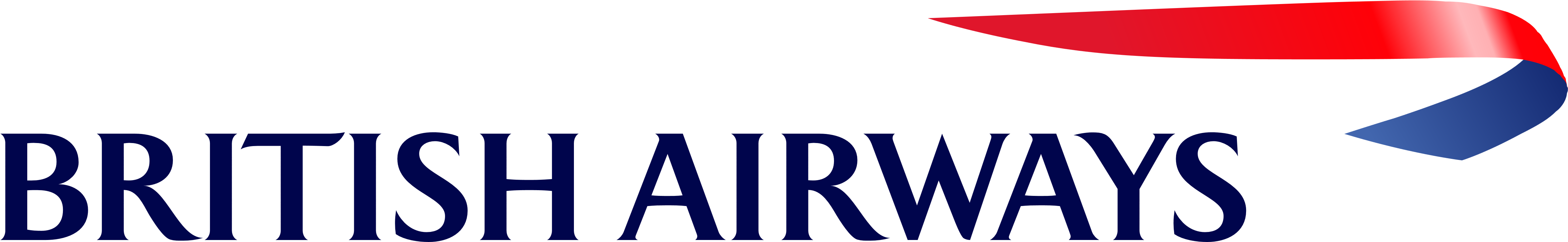 British Airways Logo - Heathrow Terminal 5 Station (5000x1038)