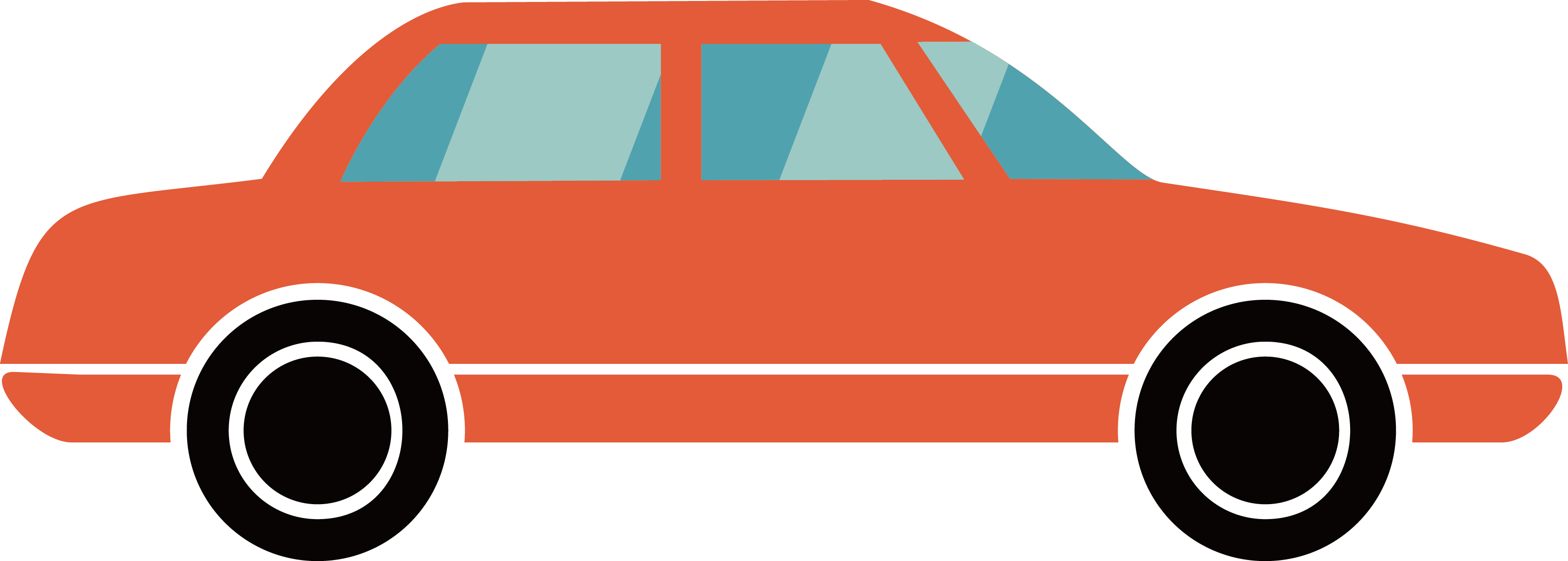 Compact Car Automotive Design - Race Car (3252x1164)