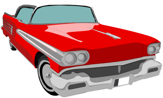 Classic Car Chevrolet Impala Lowrider - Red Lowrider Png (600x507)