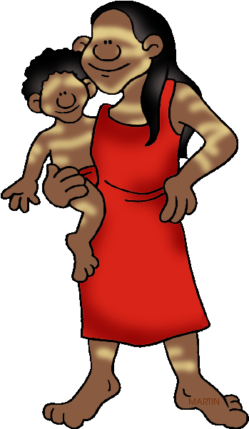Aborigine Clipart - Aboriginal Clipart (389x648)