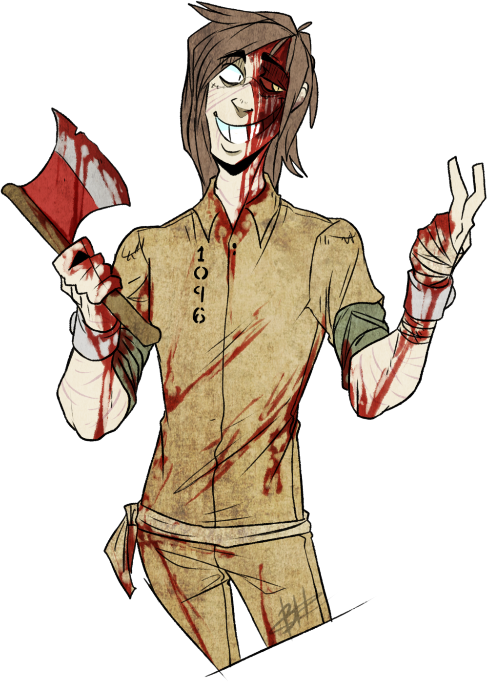 Ashton Harvey New Design By Blasticheart Ashton Harvey - 123 Slaughter Me Street Blastic Heart (1024x1407)