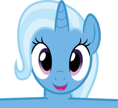 Twilight Sparkle Sunset Shimmer Trixie Pinkie Pie Blue - My Little Pony Trixie Hug (392x361)