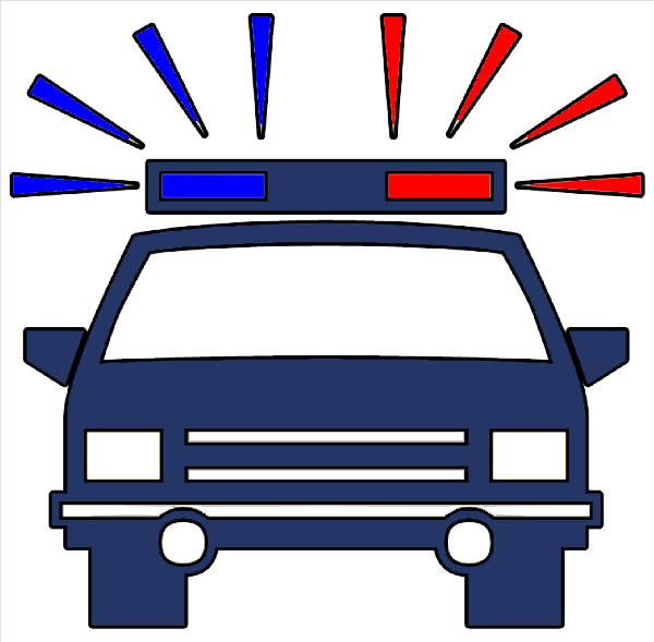 A Pálinkát Egyáltalán Nem Sajnáljuk - Police Car Animated Gif (600x589)