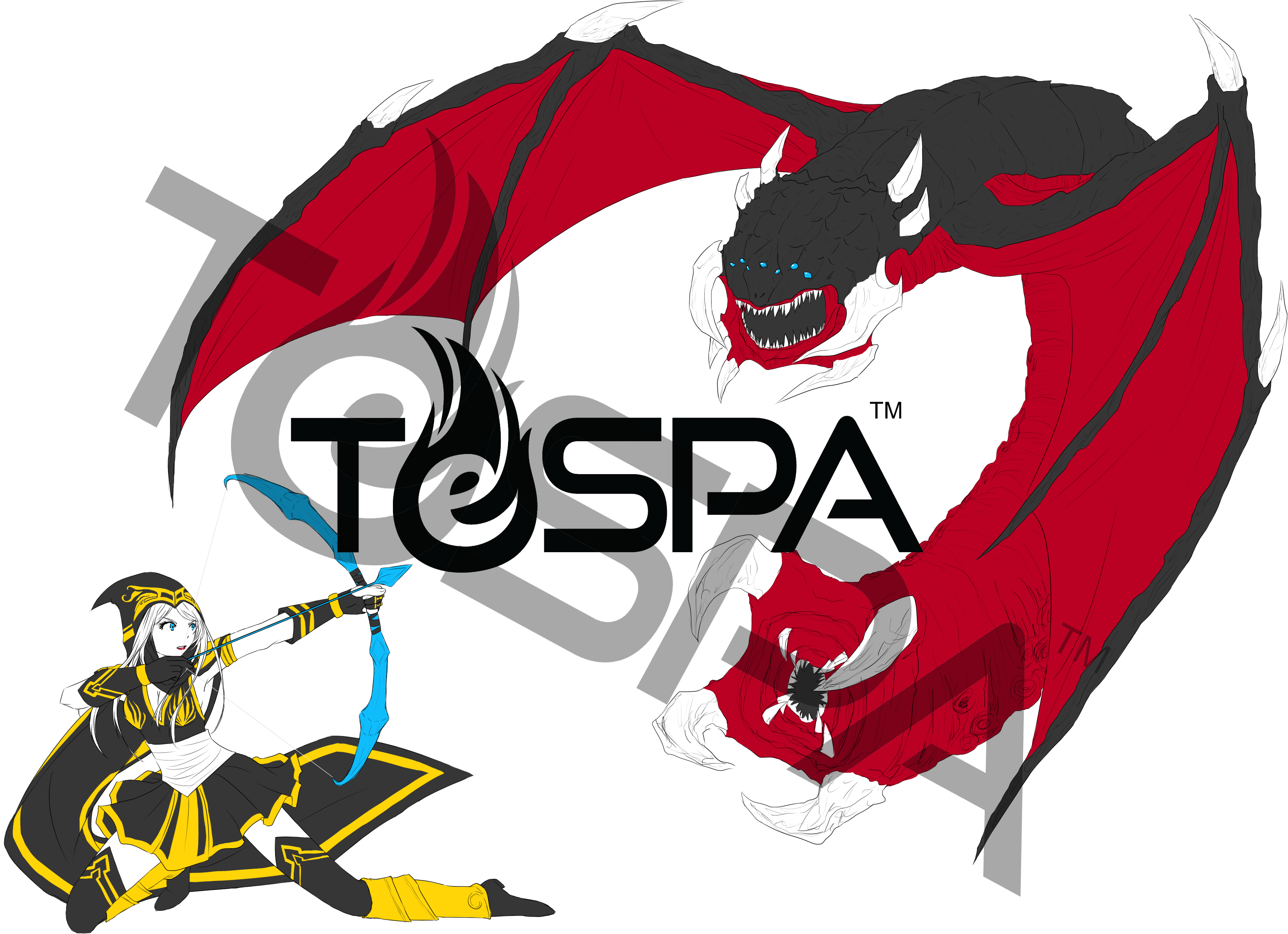 Design 3 Ashe & Mutalisk By - Illustration (3500x2550)