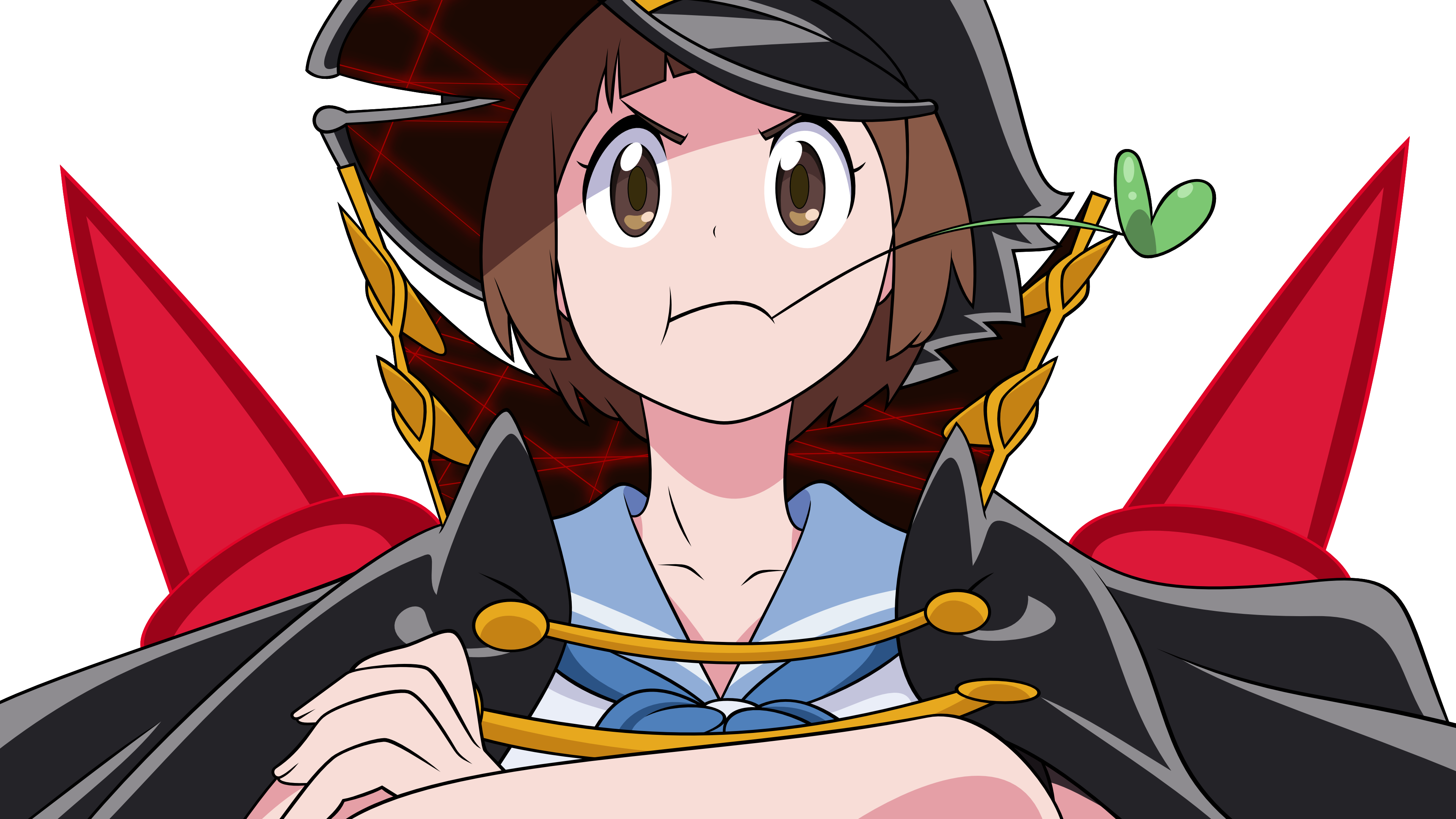 Mako Mankanshoku Anime Character Cute My Favourite - Mako Mankanshoku Fight Club (3840x2160)