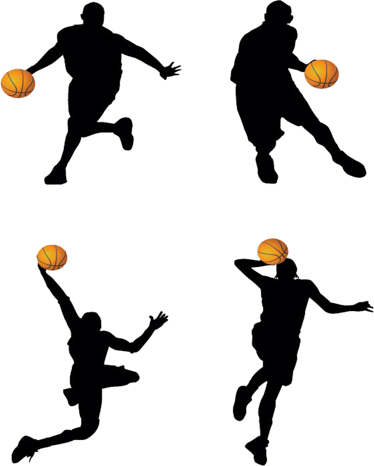 Basketball Player Backboard Clip Art - Basketball Player Backboard Clip Art (2362x2362)