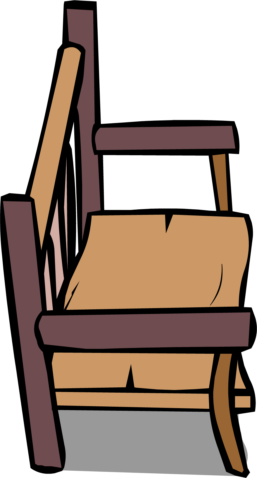 Log Bench Sprite 007 - Bench (879x1635)