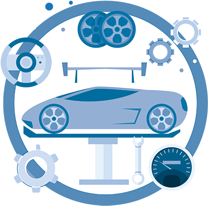 Carro Reserva, Cobertura Para Vidros, Retrovisores, - Sports Car (438x440)