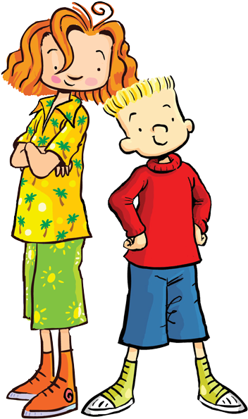 Judy Moody Clipart - Judy Moody And Stink (507x650)