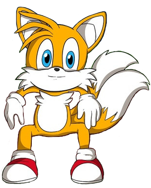 Tails Adventure Tails Yellow Mammal Product Cartoon - Tails On A Bench (332x389)