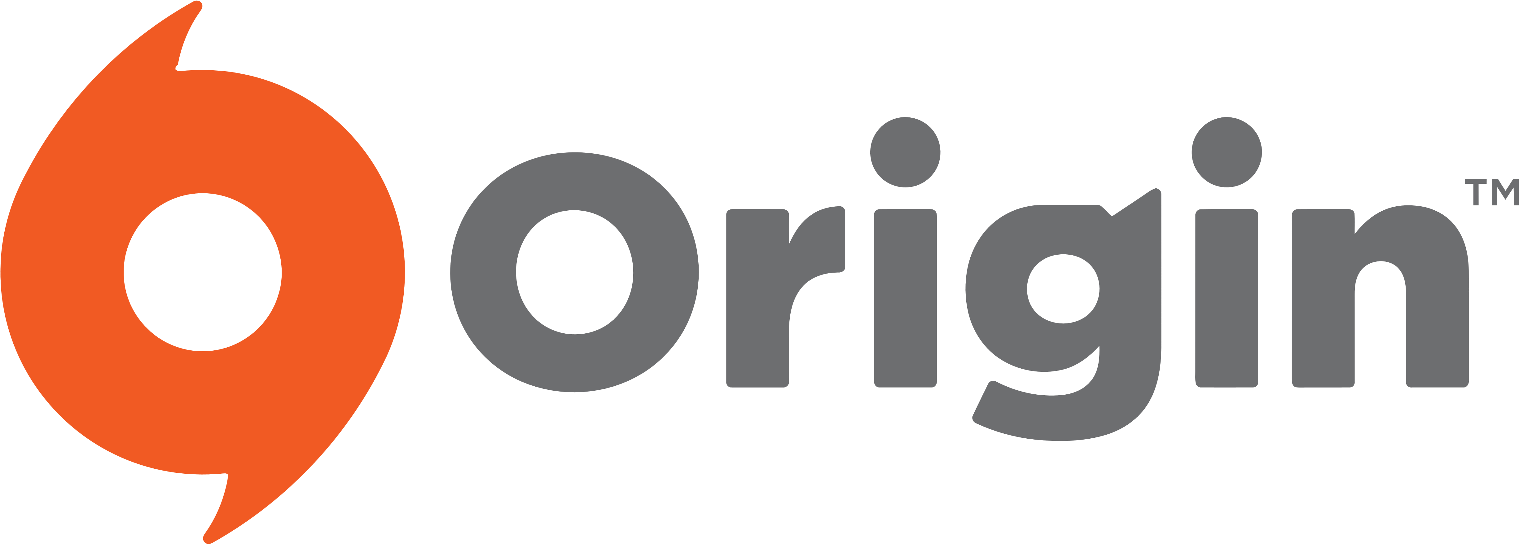 Some Logos Are Clickable And Available In Large Sizes - Ea Origin Logo Png (5000x1904)