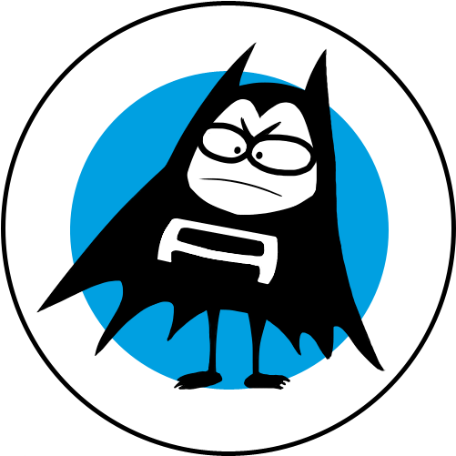 Lil' Bat Circle By Dragonkazooie89 - Aquabats Mascot (550x550)