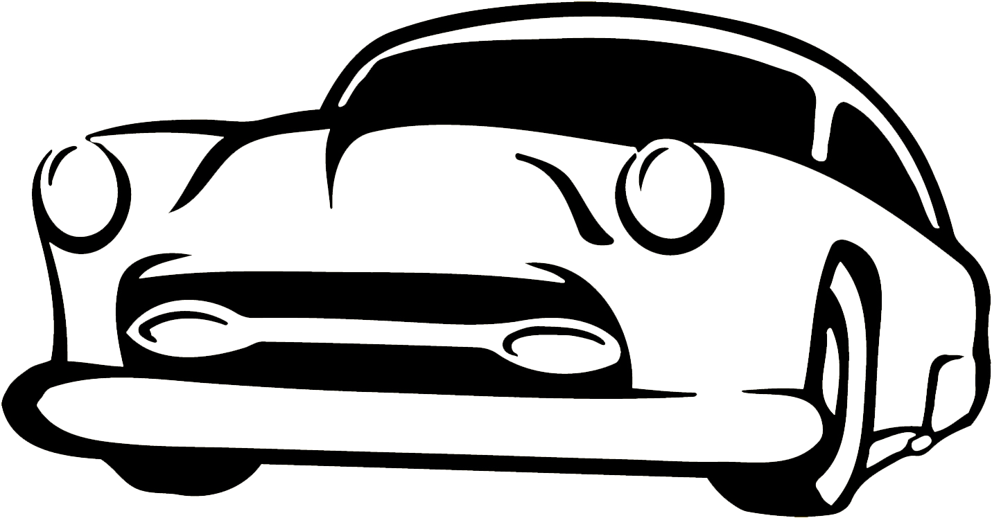 Car Front Png Clipart - Antique Car (1800x939)