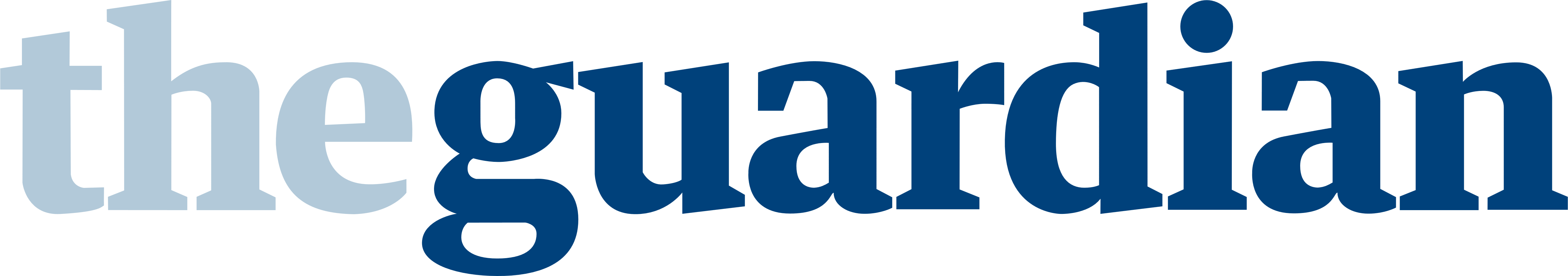 The Guardian - Guardian Logo Png (5000x880)