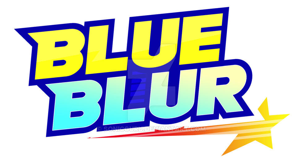 Blue Blur Logo - Sonic Runners Logo Remade (1024x559)