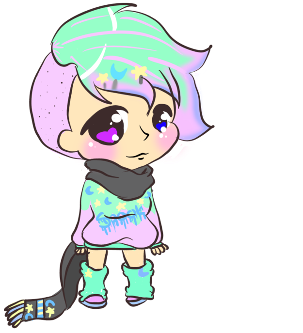 Pastel Goth Adopt *ota* By Canaddicted - Cartoon (774x1032)