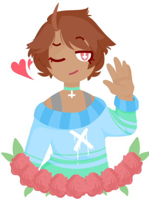 A Pastel Goth Gay By 2pbrit - Cartoon (300x400)